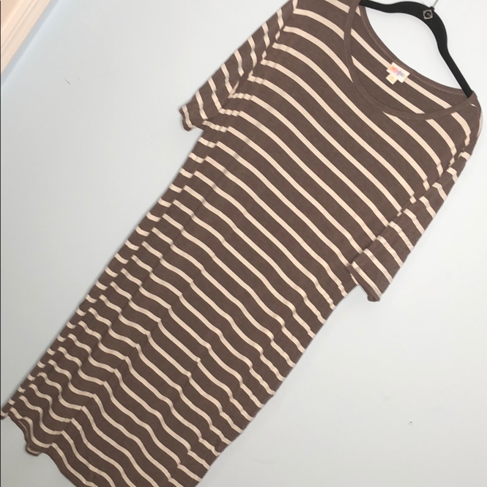 LuLaRoe Julia Dress 3XL